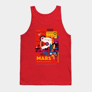 Mars NASA Artwork Tank Top